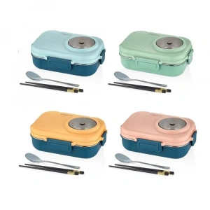 Vagon Life Beslenme Kutusu Lunch Box Paslanmaz Çelik 900 ML BL70100