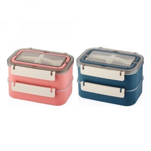 Vagon Life Beslenme Kutusu Lunch Box Paslanmaz Çelik BL2221-2