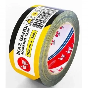 Vege İkaz Bandı 50X33 Tekli Etiket
