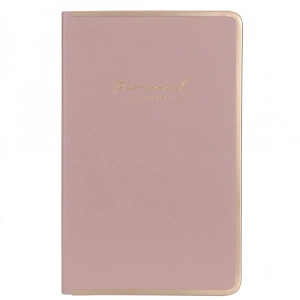 Victorias Jour Monaco Vegan Deri Sert Kapak Defter 96 Yp 13x21 Pudra