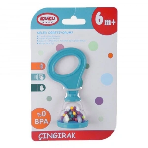 Zuzu Oyuncak Bebek Çıngırağı Çıngır Kartela