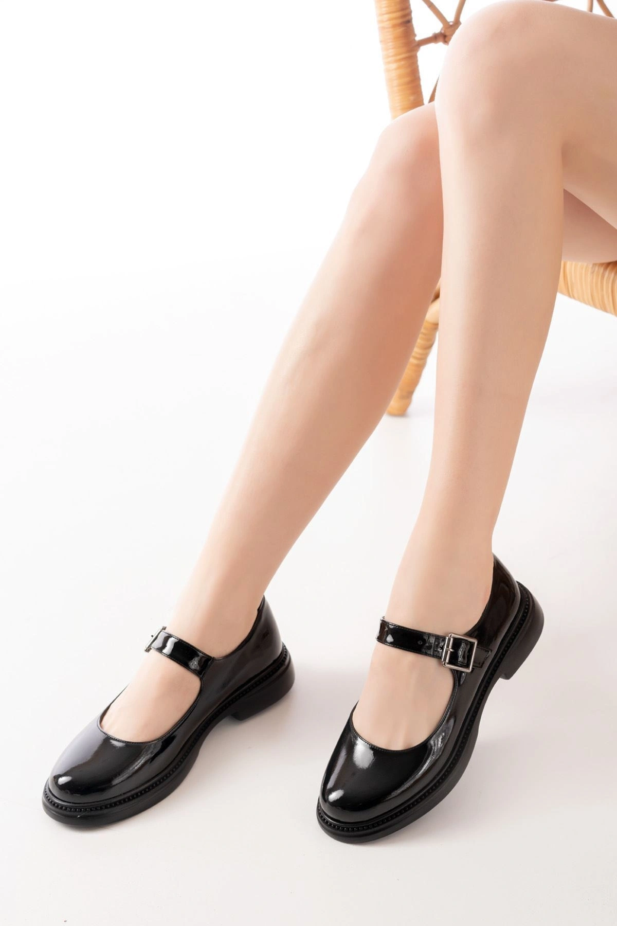 YSN-4444 Siyah Rugan Günlük Ayakkabı