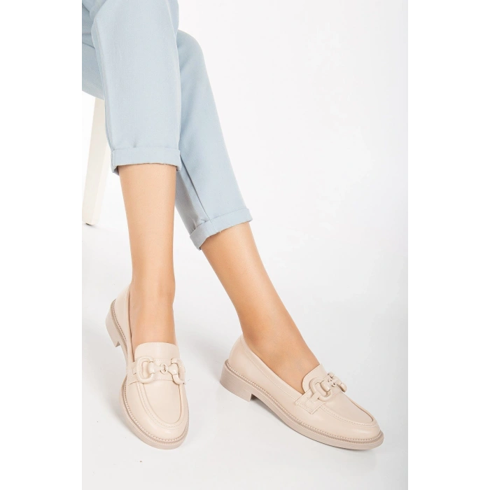 Sofya Ortopedik Taban Deri loafer