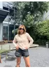 Krem Teddy Hırka
