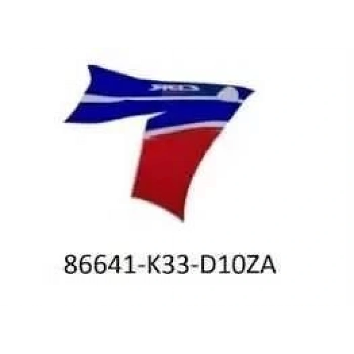 Honda CBR 250 Etiket Sağ Orta Yeni Orijinal