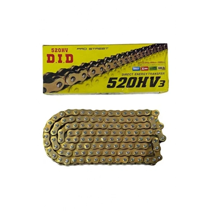 DID 520 VX3 Gold 120 Bakla Zincir Oem