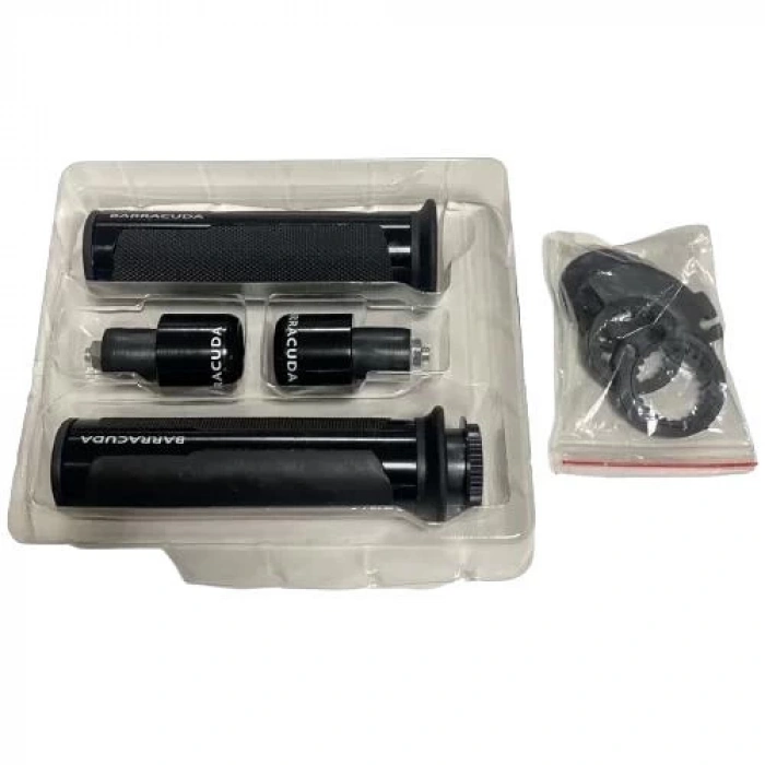 Barracuda Elcik ve Topuz Seti Siyah