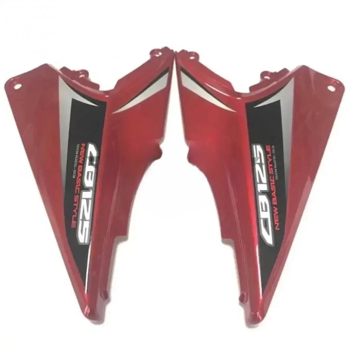 Honda CB 125 ACE Akü Yan Kapak Kırmızı Takım