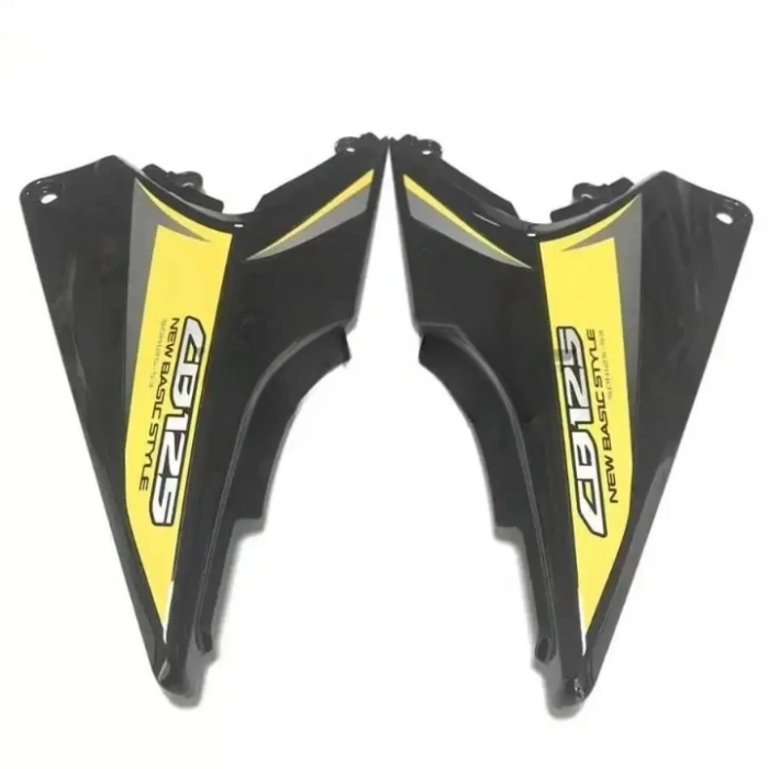 Honda CB 125 ACE Akü Yan Kapak Siyah Takım