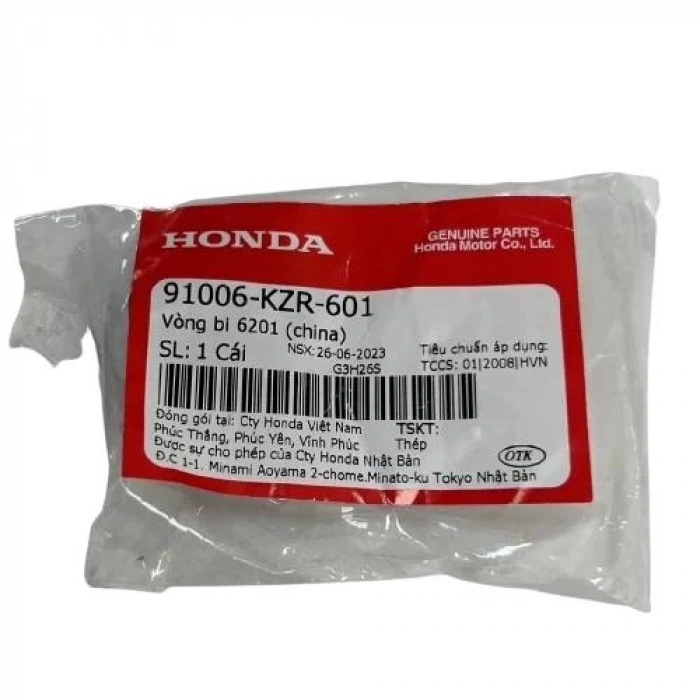 Honda Pcx (2014-2017) Bilya 91006 (6201) Orijinal