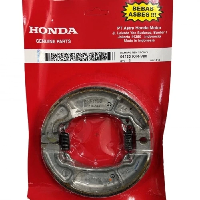 Honda Spacy 110 Arka Fren Balatası Yaylı Orijinal