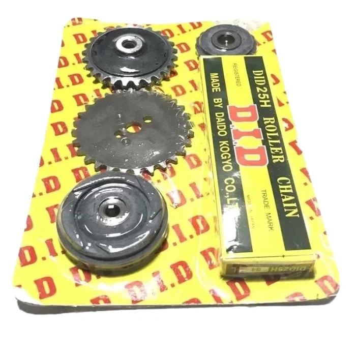 Honda Wave 100 Dişli 4lü DİD ve Zincir