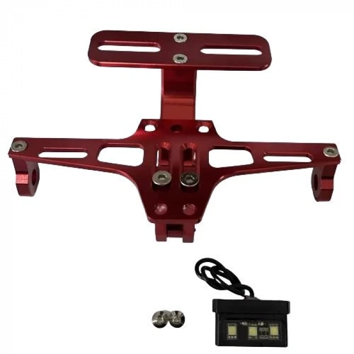 Katlanır Plaka Kırmızı