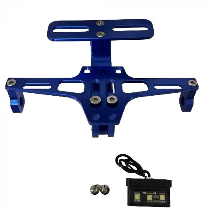 Katlanır Plaka Mavi