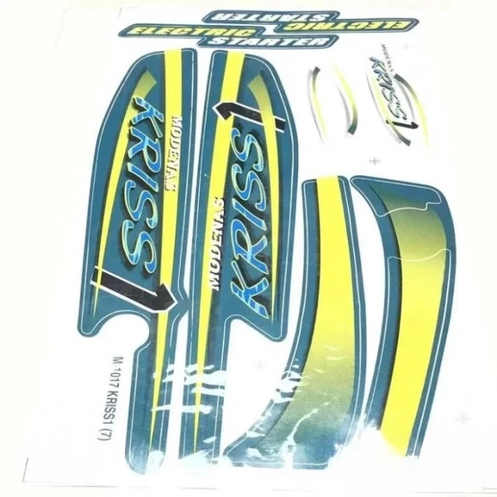 Modenas Sticker Seti Yeşil M-1017