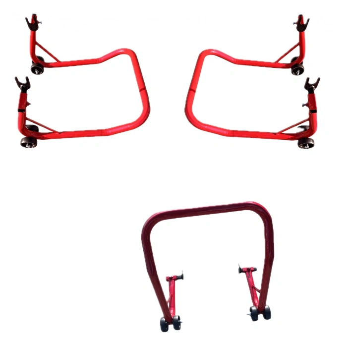 Motosiklet Kaldırma Sehpası Kırmızı