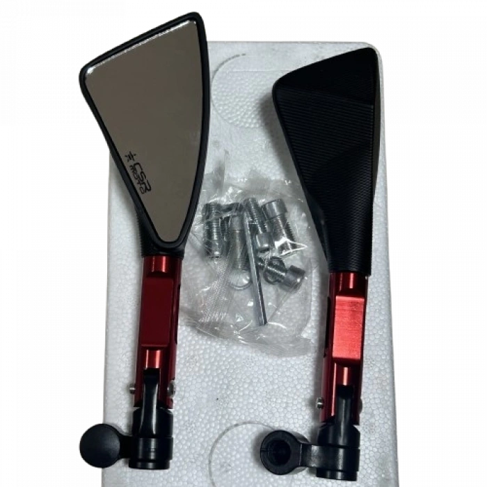 Universal Üçgen Ayna Kırmızı