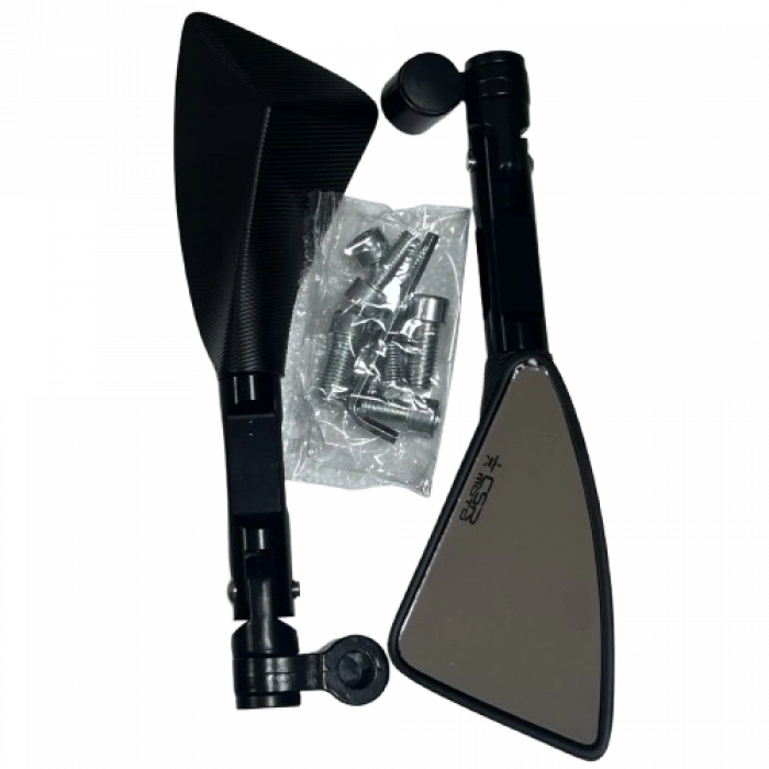 Universal Üçgen Ayna Siyah