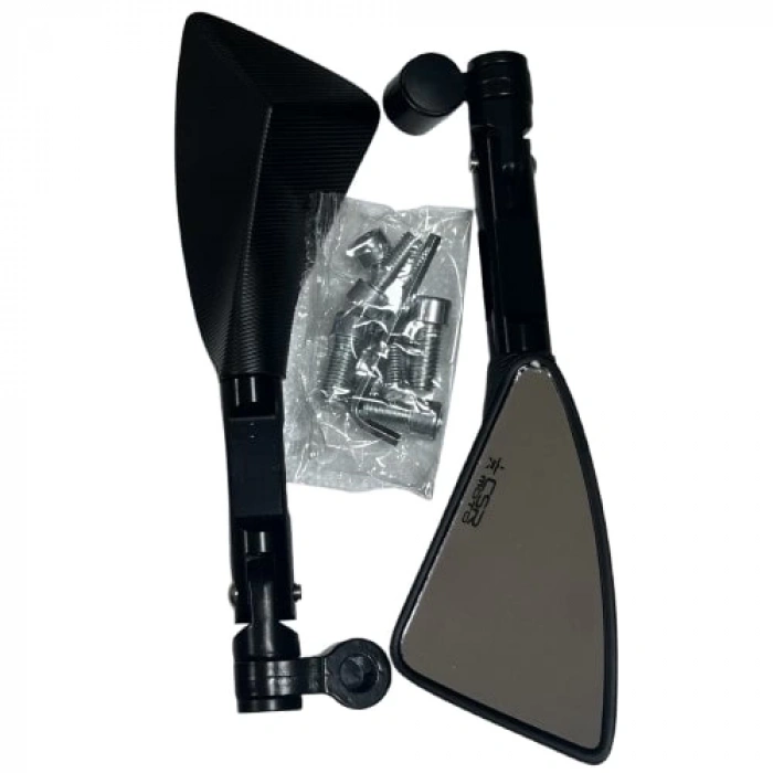 Universal Üçgen Ayna Siyah