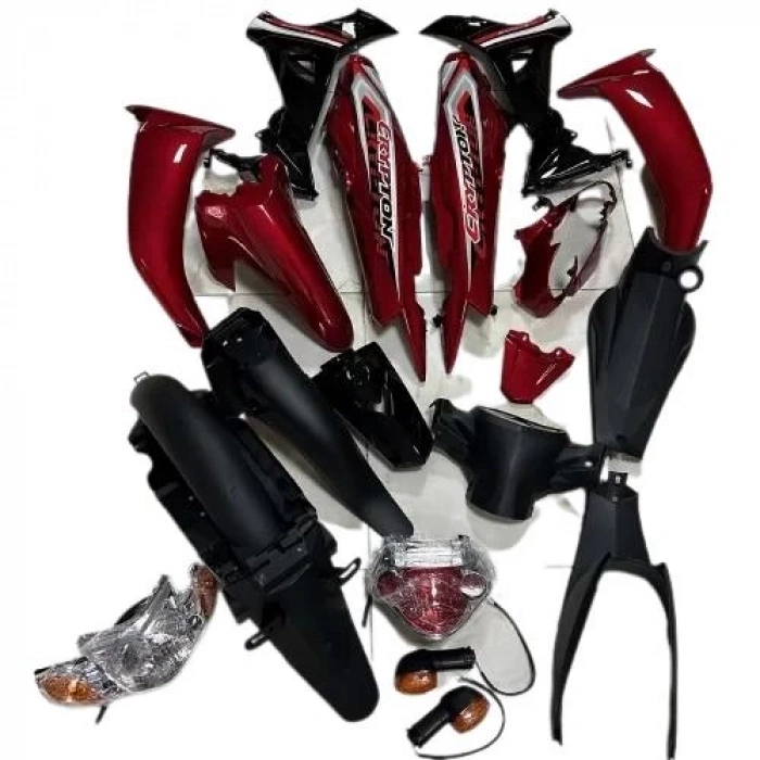 Yamaha Crypton C8 Grenaj Seti Kırmızı