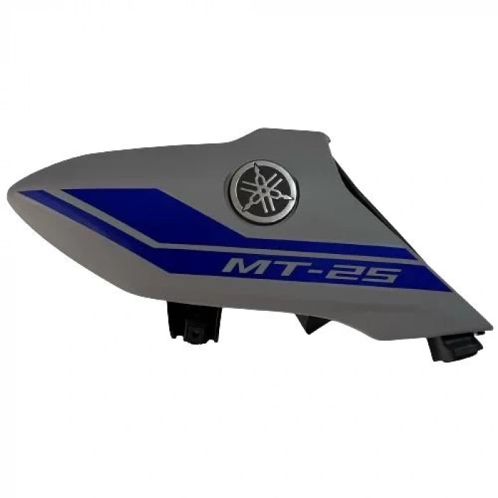 Yamaha MT 25 (2020-2024) Depo Grenajı Alt Sağ Gri Mavi P4 Orijinal