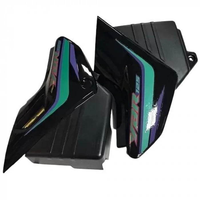 Yamaha YBR 125 Yan Kapak Siyah EM