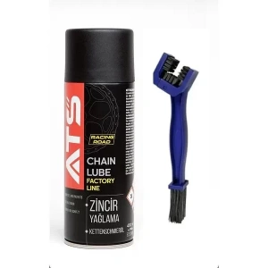 ATS 400 ml Zincir Yağlama Spreyi ve Zincir Fırçası