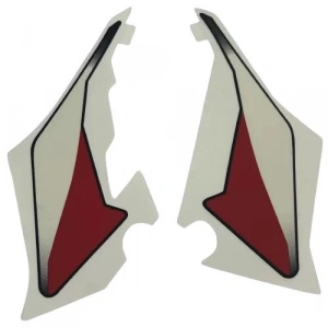 Bajaj Pulsar NS 200 21 Etiket Seti Alt Sakal Kırmızı Orijinal