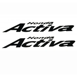 Honda Activa 100 Sele Altı Grenaj Sticker Siyah Takım