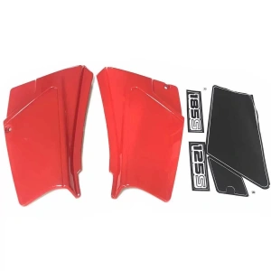 Honda XL 185 Yan Kapak Kırmızı Takım Ooh