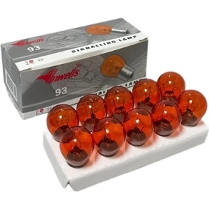 Inwells Stop ve Sinyal Ampulü Düz Tırnak Turuncu 12V 21W