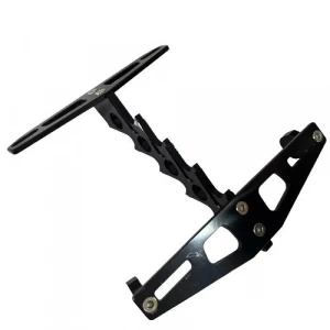 Katlanır Plaka 2 Siyah (Sabit)