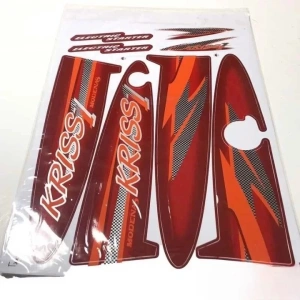 Modenas Sticker Seti Kırmızı EM