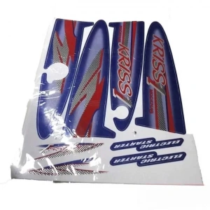 Modenas Sticker Seti Mavi EM