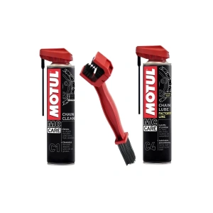 Motul C1-C4 Zincir Temizleme Yağlama ve Fırçası Seti