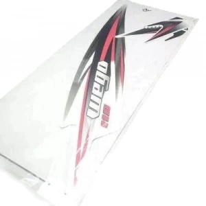 TVS Wego 110 Sticker Seti Kırmızı YM Çamurluk Etiketsiz