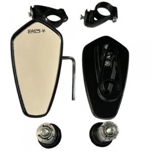 Universal Gidon Aynası Köşeli Siyah