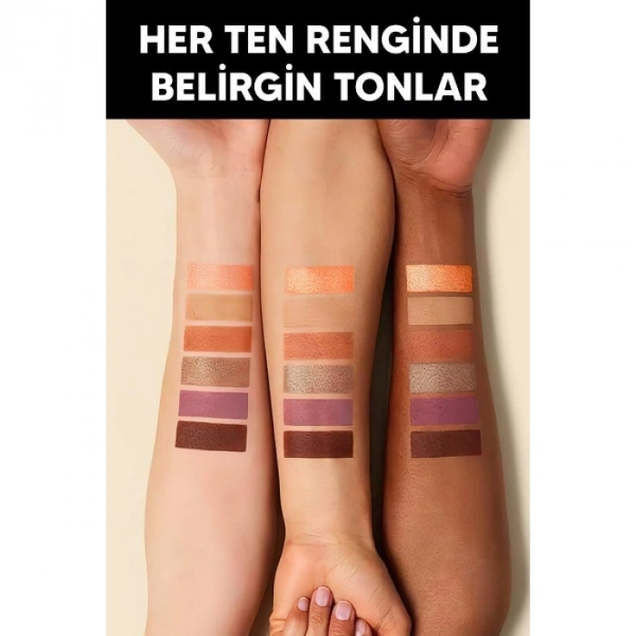54lü Mat Sedefli Far Paleti
