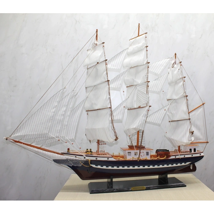 Ahşap Yelken Gemi Model 4