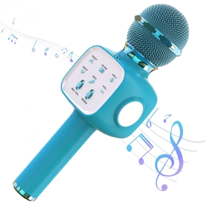 Eğlenceli Karaoke Mikrofonu - Çocuklar İçin