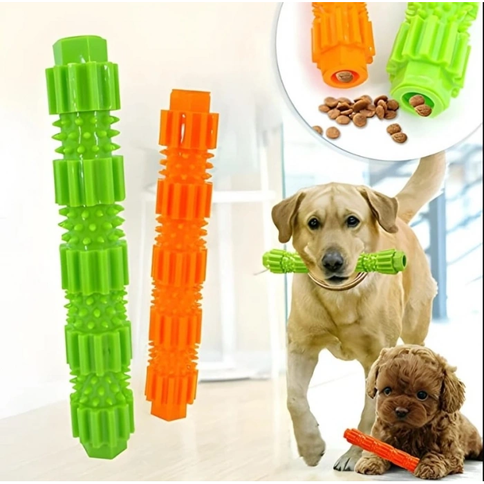 Küçük Boy Mama Hazneli Köpek Isırma Oyuncağı