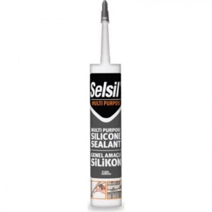 Şeffaf Universal Silikon - 280 gr - Genel Amaçlı