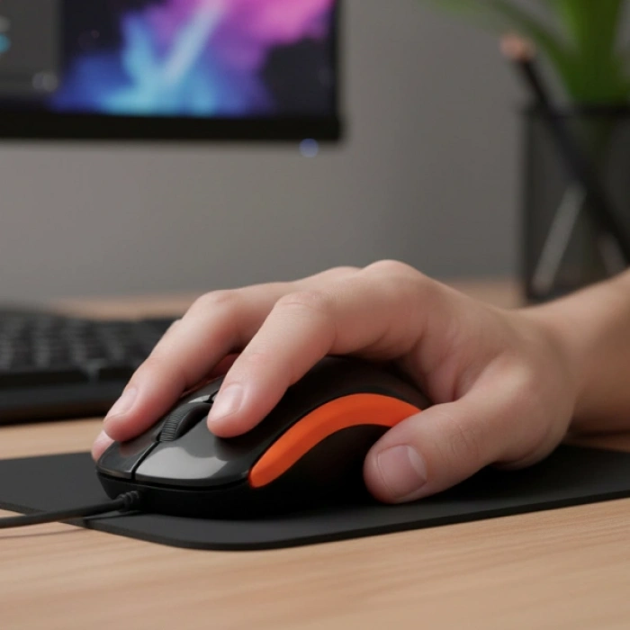 USB Kablolu 3D Optik Mouse