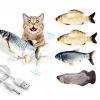 Hareketli Balık Kedi Oyuncağı Şarjlı