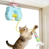 Otomatik Yo-Yo Kedi Oyuncağı - Şarjlı Oyuncak - Makaralı