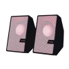 Pembe USB 2.0 + 3.5mm USB Hoparlör