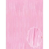 Soft Pembe Püsküllü Kapı Perdesi