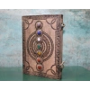 Taşlı Deri Defter Model 13
