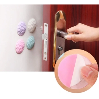 Çok Amaçlı Silikon Kapı Duvar Koruyucu Tampon - 4lü Paket