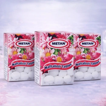 Naftalinli Tablet - Güve Kovucu - Dolap ve Çekmece Koruyucu